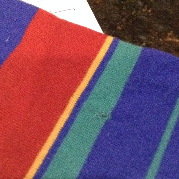 VTG Bill Haire LTD "S" Designer Cashmere Sweater, Quiet Lux, Colorway Stripes - Picture 5 of 5